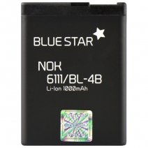 BLUE STAR BATTERIA IONI DI LITIO 3,7V 1000mAh PER NOKIA 2630 2660 2760 500 6111 7370 7373 7500 N76 7
