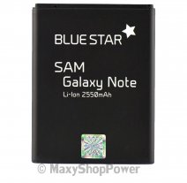 BLUE STAR BATTERIA IONI DI LITIO 3,7V 2550mAh PER SAMSUNG GALAXY NOTE N7000