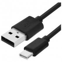ALCATEL CAVO DATI E RICARICA ORIGINALE USB TO Type C CDA0000123C8 BLACK BULK /