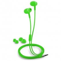 VODAFONE AURICOLARE ORIGINALE STEREO HSHG JACK 3,5MM GREEN PER ANDROID GALAXY IOS IPHONE