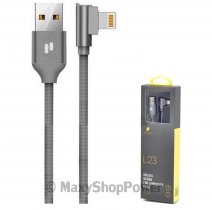 PURIDEA CAVO DATI E RICARICA USB TO APPLE 8 PIN CONNECTOR L23 2.4A GREY /PER IPHONE 7 -XS - XR - 11