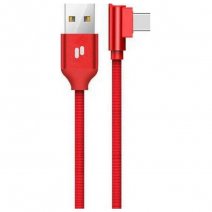 PURIDEA CAVO DATI E RICARICA USB TO TYPE C CONNECTOR L23 2.4A RED /PER SAMSUNG GALAXY LG XIAOMI