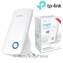 TP-LINK WIRELESS REPEATER RIPETITORE WI-FI WLAN 300Mbps TL-WA854RE EXTENDER RANGE WHITE