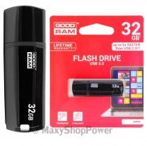 GOODRAM PEN DRIVE UMM3 CHIAVETTA USB 3.0 32GB DATA FLASH DRIVE BLACK