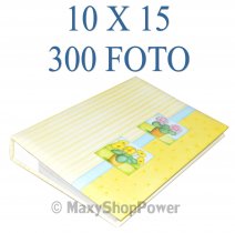 ALBUM FOTOGRAFICO YELLOW FLOWER 300 FOTO CON TASCHE 10X15