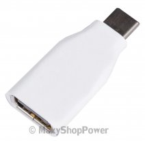 LG ADATTATORE OTG ORIGINALE EBX63212002 Type C - USB WHITE BULK /