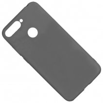 FORCELL CUSTODIA TPU SILICONE COVER SOFT-MAGNET CASE PER HUAWEI Y6 PRIME (2018) BLACK