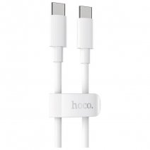HOCO ORIGINALE CAVO DATI E RICARICA X51 5A USB-C TO USB-C FAST CHARGE 100W 1M WHITE /